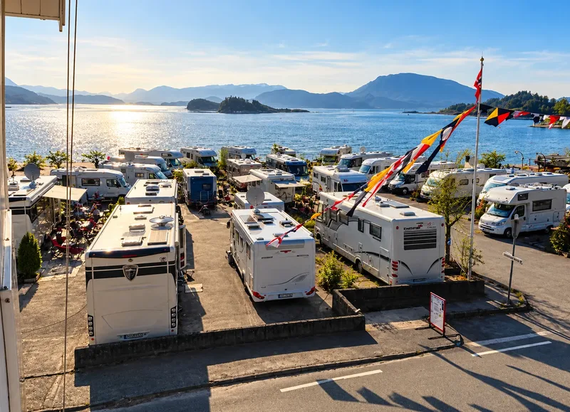 Bubilparkeringa ved kulturhuset